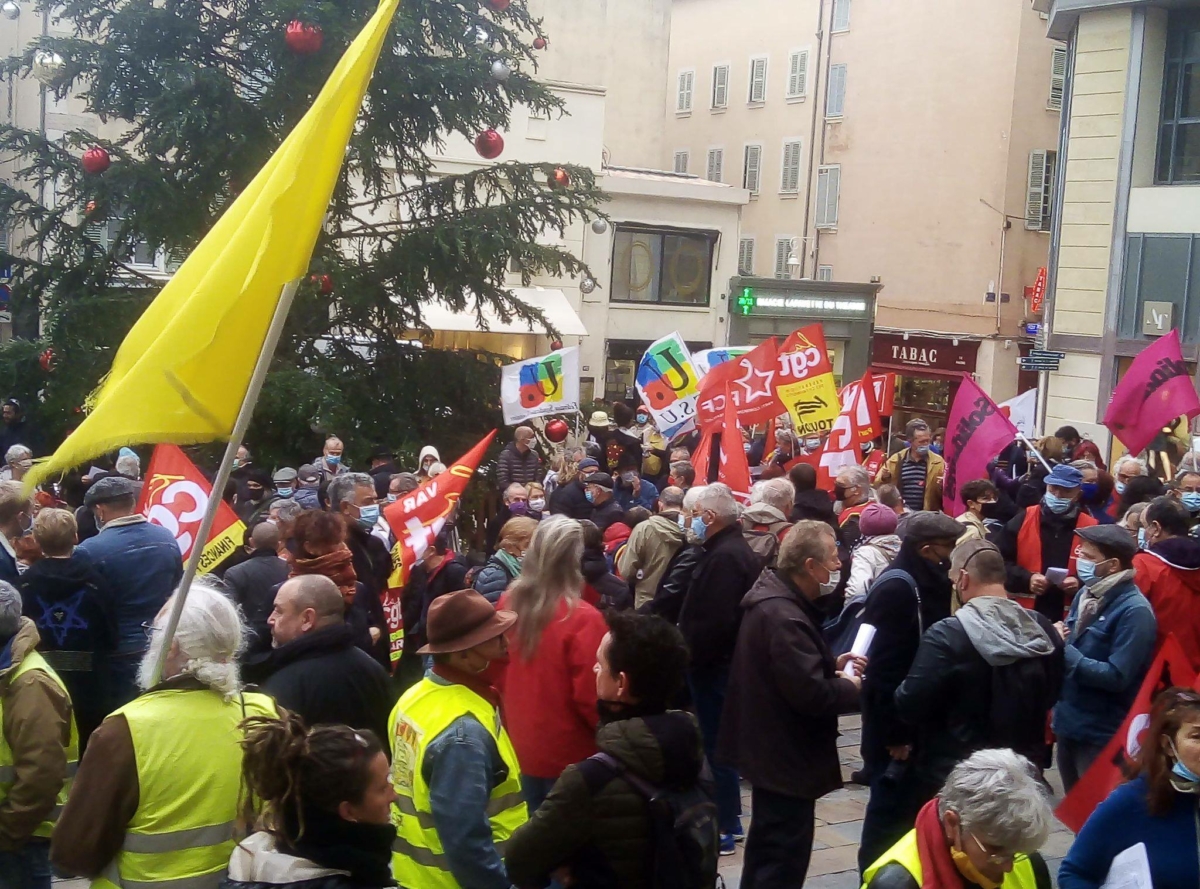 Samedi 28 novembre à Toulon et Draguignan rassemblements pour la