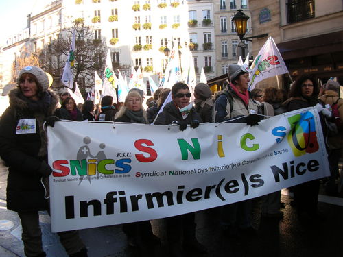 Manif Paris SNICS 1