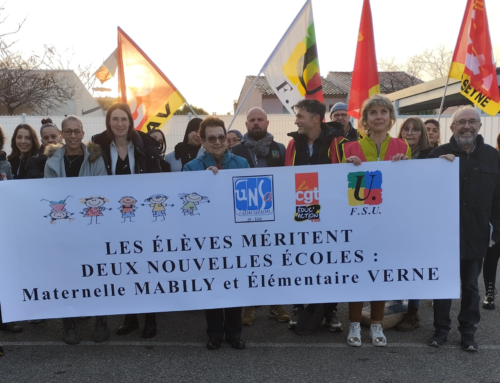 Reconstruction des écoles Mabily et Verne à La Seyne sur Mer : nous exigeons des actes !