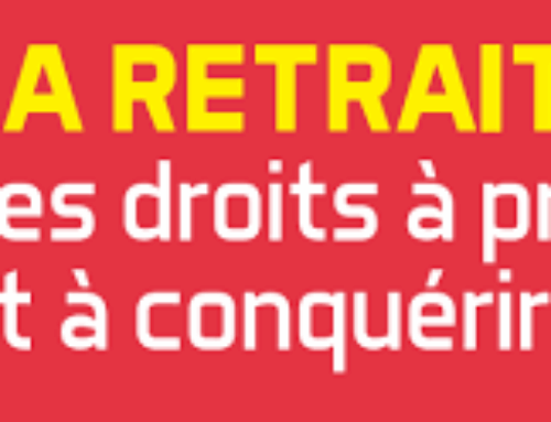 Non aux régressions sociales ! Les retraité.e.s manifestent le 18 septembre !