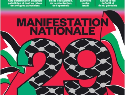 Appel intersyndical – Mobilisons nous le 29 novembre pour la journée internationale de solidarité avec le peuple palestinien !