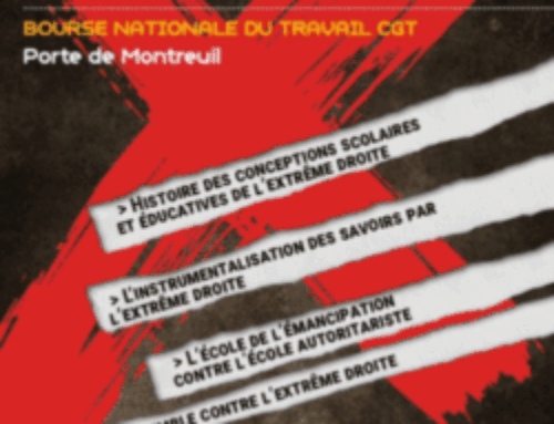 Appel à la mobilisation des acteur.trices de l’éducation Face aux appétits de l’extrême droite, résister et renforcer l’école publique !