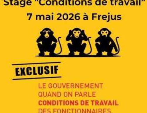 Stage syndical académique « conditions de travail » – 7 Mai 2026