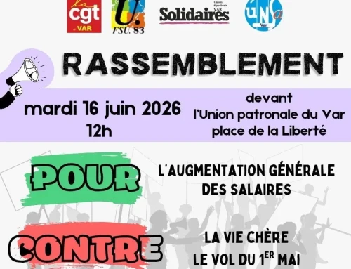 Contre la vie chère, le vol du 1er mai et pour l&rsquo;augmentation générale des salaires